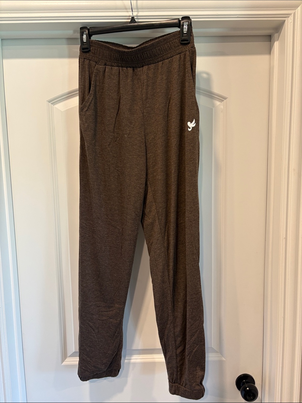 Kids Brown Knit Jogger Pants - Unbranded